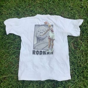 Dennis Rodman vintage tee shirt